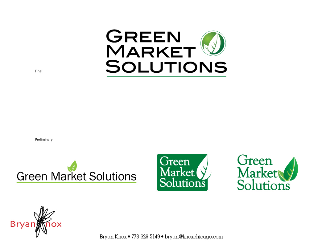 Green logo Design, GMS logo design